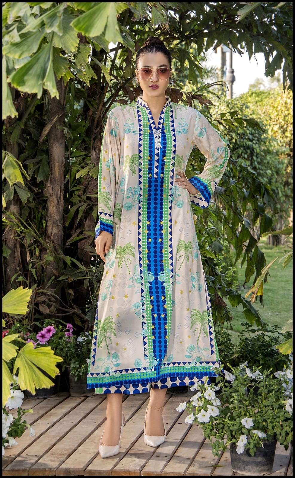 aqsa Digital Print Stitched 2-Piece