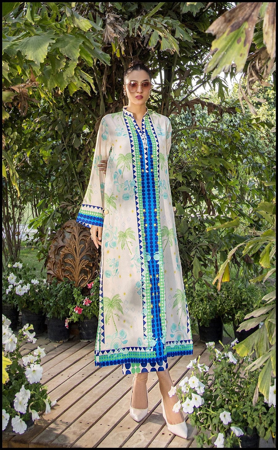 aqsa Digital Print Stitched 2-Piece