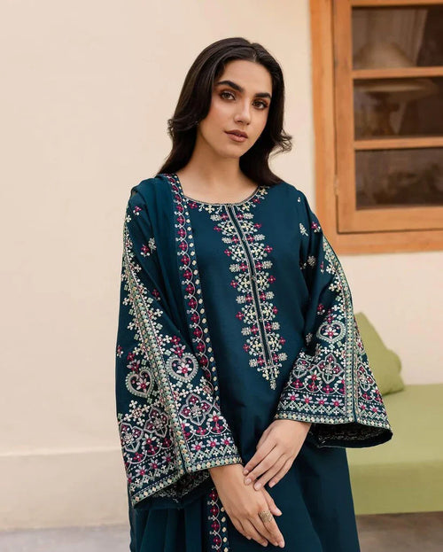 ADAAB LAWN EMB 3PC STITCHED FOR GIRLS