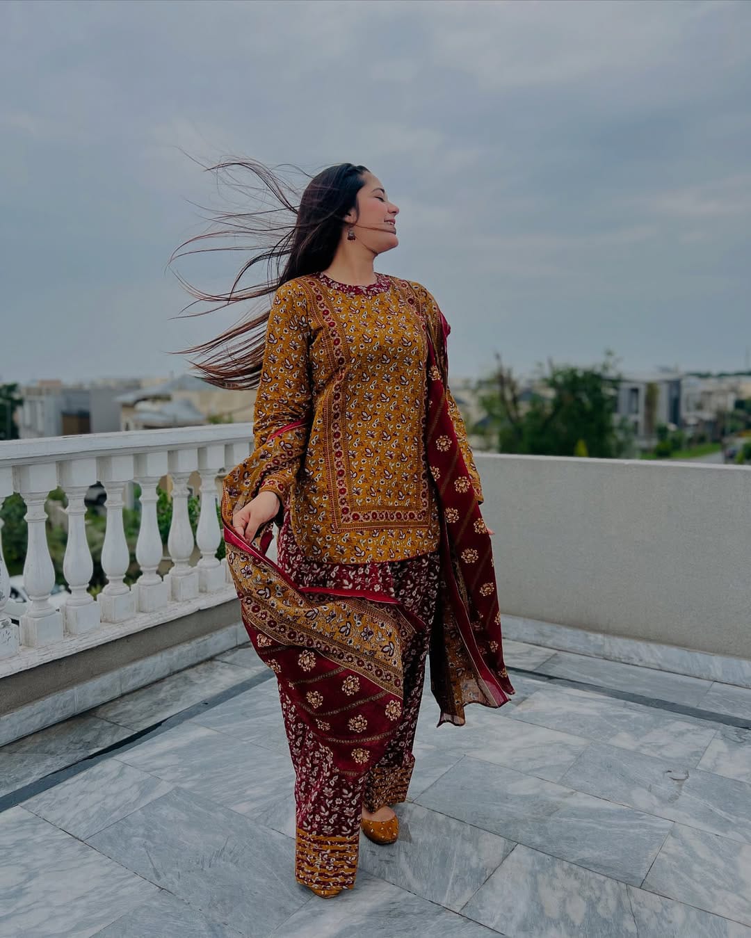 Chunari DIGITAL PRINT 3PC STITCHED FOR GIRLS