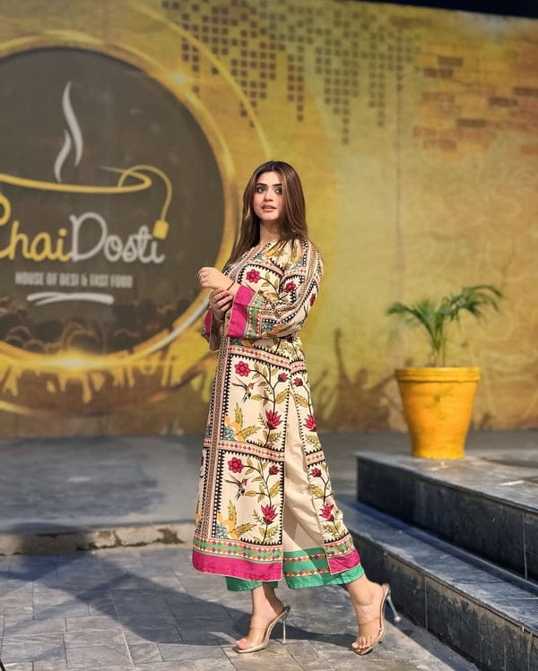 GULBAHAR 2PC STITCHED FOR GIRLS