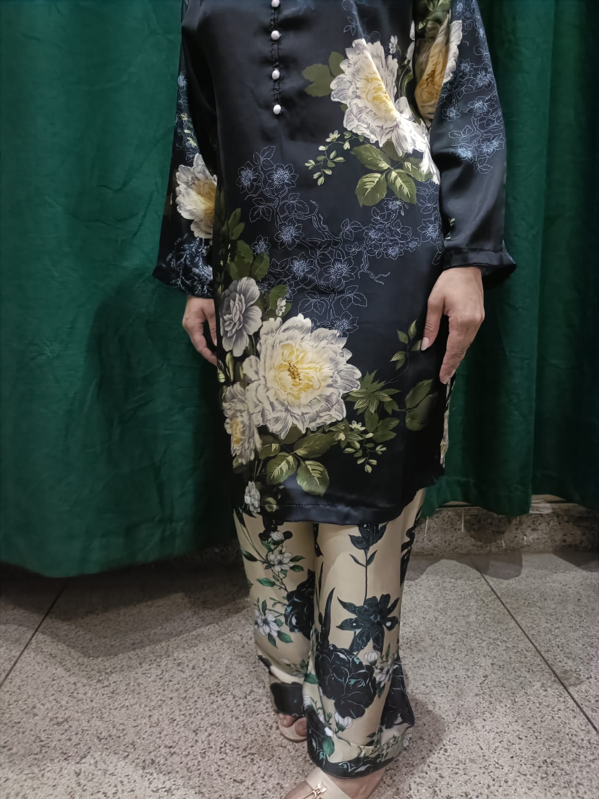 jolly Black DIGITAL PRINT 2PC STITCHED FOR GIRLS