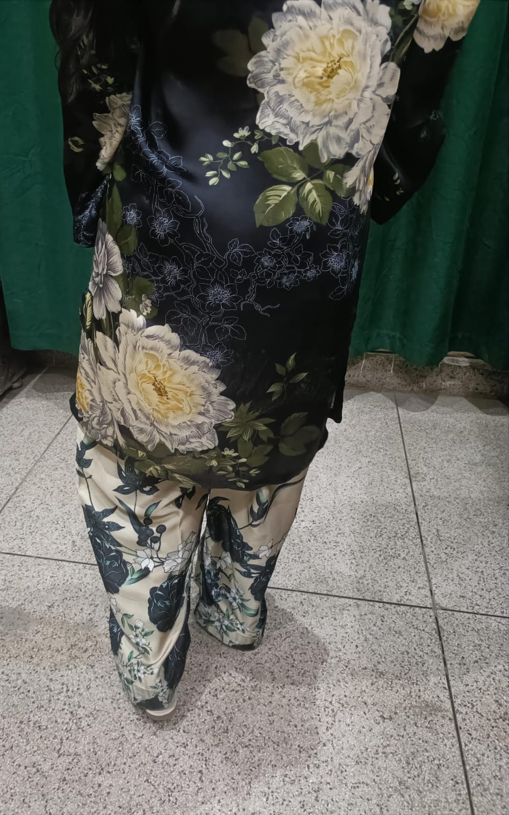 jolly Black DIGITAL PRINT 2PC STITCHED FOR GIRLS